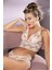 Miraxx Dantel Li Kaplı Desteksiz Bralet Slip Külot Takım (MGP32031) 1