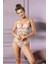 Miraxx Dantel Li Kaplı Desteksiz Bralet Slip Külot Takım (MGP32031) 2