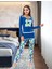 Miraxx Derya Kurşun Uzun Kol Kadın Pijama Takım 1118 1