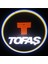 Tofaş ile Uyumlu Kapı Altı Logo Pilli Karanlık ve Mesafe Sensörlü (Kırmızı) 2