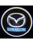 Mazda ile Uyumlu Kapı Altı Logo Pilli Karanlık ve Mesafe Sensörlü 2
