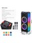 100W Şarjlı Rgb Taşınabilir Bluetooth Parti Hoparlörü – Mikrofonlu, 2X10’’ Bataryalı Büyük Hoparlör 2