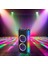 100W Şarjlı Rgb Taşınabilir Bluetooth Parti Hoparlörü – Mikrofonlu, 2X10’’ Bataryalı Büyük Hoparlör 5