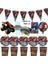 SPOONS-10PCS Blaze ve Canavar Makineleri Tasarım Süslemeleri Fincan Plaka Çocuklar Bebek Duş Yemekleri Şekeri Cam Bayraklar Doğum Günü Partisi Sofra Seti (Yurt Dışından) 2