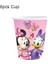 12TOPPER-12WRAPPER Minnie Mouse Donald Duck Parti Malzemeleri Banner Balon Bardak Plaka Peçete Topper Çocuklar Kızlar Için Doğum Günü Partisi Dekoru Bebek Duş (Yurt Dışından) 3