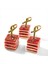 Style3-Red 100 Adet Uygun Tek Kullanımlık Bambu Çatal Parti Büfe Meyve Çubukları Tatlılar Kokteyl Dekorasyon Düğün Parti Malzemeleri 12 cm (Yurt Dışından) 4