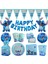Number-9 Disney Lilo ve Stitch Doğum Günü Süslemeleri Kağıt Sofra Bardak Tabaklar Banner Masa Örtüsü Balon Çocuk Çocuk Yetişkin Parti Malzemeleri (Yurt Dışından) 2
