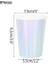 B03-8PCS Denizkızı Parti Tek Kullanımlık Sofra Renkli Kabuk Plaka Bardak Deniz Altında Parti Bebek Duş Küçük Denizkızı Doğum Günü Partisi Decora (Yurt Dışından) 1