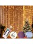 3M x 1M Beyaz 3m Noel Süs LED Peri Dize Perde Işıkları Çelenk Festoon Noel Dekor Ev Yeni Yıl 2023 Noel 2022 Navidad Için (Yurt Dışından) 3