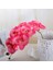 Pembe Yapay Ipek Beyaz Orkide Çiçekleri Kelebek Güve Phalaenopsis Sahte Çiçek Düğün Ev Festivali Dekorasyon Için (Yurt Dışından) 1