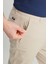 Slim Fit Dar Kesim Normal Bel Darpaça Bej Chino Pantolon 5