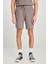 Relaxed Fit Geniş Kesim Normal Bel Pamuklu Gri Sweatşort 3