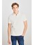 %100 Pamuk Regular Fit Normal Kesim Ekru Polo Yaka Tişört 1