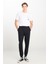 Regular Fit Normal Kesim Ribanalı Paça Antrasit Jogger Pantolon 1