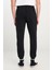 Regular Fit Normal Kesim Ribanalı Paça Antrasit Jogger Pantolon 4