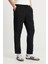 Regular Fit Normal Kesim Yumuşak Dokulu Siyah Pantolon 3