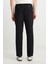 Regular Fit Normal Kesim Yumuşak Dokulu Siyah Pantolon 4