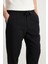 Regular Fit Normal Kesim Yumuşak Dokulu Siyah Pantolon 5