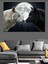 Ay Işığında Kurtlar Dekoratif Kanvas - Mdf Ahşap Tablo 4