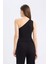 Slim Fit Dar Kesim Tek Omuzlu Fitilli Kaşkorse Atlet E5777AX25SP 5