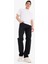 Sergio Regular Fit Normal Kalıp Normal Bel Boru Paça Siyah Jean Pantolon E1933AX25SP 3