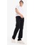 Sergio Regular Fit Normal Kalıp Normal Bel Boru Paça Siyah Jean Pantolon E1933AX25SP 4