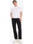Pedro Slim Fit Dar Kalıp Normal Bel Dar Paça Siyah Jean Pantolon E1928AX25SP 2