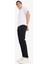 Pedro Slim Fit Dar Kalıp Normal Bel Dar Paça Siyah Jean Pantolon E1928AX25SP 3