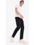 Pedro Slim Fit Dar Kalıp Normal Bel Dar Paça Siyah Jean Pantolon E1928AX25SP 4
