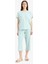 Pijama Takımı Kısa Kollu Üst Esnek Belli Kapri Altı-Fall in Love E0263AX25SP 1