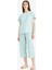 Pijama Takımı Kısa Kollu Üst Esnek Belli Kapri Altı-Fall in Love E0263AX25SP 2