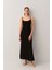 Krysten Kadın Plaj Elbisesi Siyah Renk %100 Pamuk Rahat Kullanım İçin 1