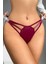 Bordo Taş Detaylı Şık Tanga 1