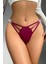Bordo Taş Detaylı Şık Tanga 2
