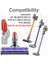 Dyson V7 V8 V10 V11 V15 Elektrikli Süpürgeler Için Ekler Yumuşak Silindir Sert Zemin Fırçası LED Toz Işığı ile Düşük Erişimli Adaptör (Yurt Dışından) 3
