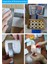 4 Rulo Morandi Renkli Dalgalı Kenar Sticker Sınıf Panosu Dekorları Pano Bordürü Hassas Bordür Süslemesi B (Yurt Dışından) 2