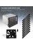 Depolama Genişletme Sabit Disk Kafesi Kendin Yap Sabit Disk Kafesi Rafı 5,25 Inç Ila 5x 3,5 Inç Braket 12 cm Fan ile (Yurt Dışından) 5