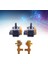 2 Adet Hall Joystick + Ps4 Oyun Konsolu Için Kalibrasyon Kartı Hall Etkisi ve Hall Joystick Orta/dış Halka Kalibrasyonu (Yurt Dışından) 3