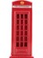 Metal Kırmızı Ingiliz Ingilizcesi Londra Telefon Kulübesi Bankası Kuma Tasarruf Potu Kuma Kırmızı Telefon Kulübesi Kutusu 140X60X60MM (Yurt Dışından) 1