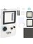 Gameboy Pocket Oyun Konsolu Için Dıy Kabuk Değişimi Gbp Kabuk Kılıf Düğmeli Kit Sınıfı Lens Şeffaf Beyaz (Yurt Dışından) 1