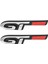 2 Adet Serin 3D Araba Stil Etiket Gt Tasarım Peugeot Için Moda Araba Kapı Etiket (Yurt Dışından) 1