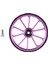 Brompton/birdy Alüminyum Alaşımlı Cnc Easywheel Ultralight Sızdırmaz Rulmanlı Itme Tekerlekleri Için Katlanır Bisiklet Kolay Tekerlek, Mor (Yurt Dışından) 1