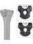 Bisiklet Seatpost Kelepçe Karbon Eyer Rayları Adaptörü 7X9MM Bisiklet Selesi Tüp Oval/yuvarlak Klipler Bisiklet Aksesuarları (Yurt Dışından) 3