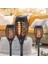 Hpy Y PM-15940 12 Ledli IP65 Alevli Solar Bahçe Aydınlatma Kutulu 2li Paket 1