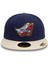 La Angels Visor Clip Navy 59FIFTY Şapka 4