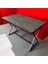 Z Modern Metal Ayak 70 x 120 Mutfak Yemek Masası 1