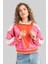 Kapüşonlu Kadın Sweatshirt Pembe 1