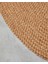 Juliet Yuvarlak Dekoratif Jüt Kilim 120 cm Natural 3