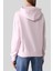 Pamuklu Kapüşonlu Kadın Sweatshirt Pembe 3