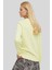 Regular Fit Kadın Sweatshirt Sarı 2